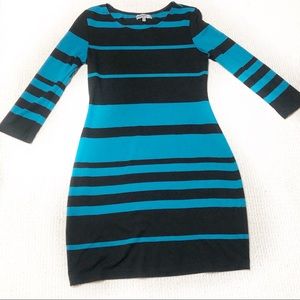 🌙3 for $10 ! Stripped bodycon long sleeve dress